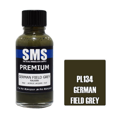 SMS PL134 Premium Acrylic Lacquer German Field Grey 30ml